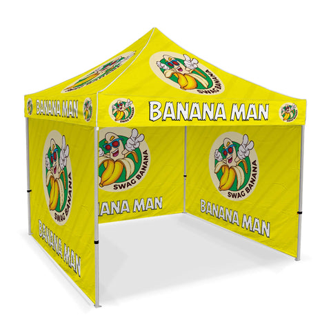 Custom Canopy Tent with Three Back Walls