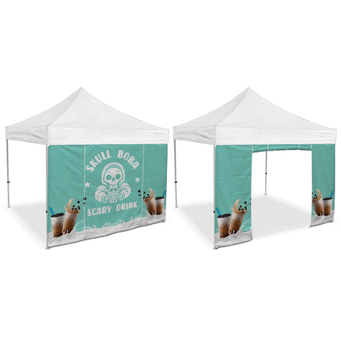 Custom Food Concession Full Back Wall w/ Roll-Up Door