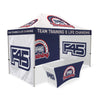 Image of Custom Canopy Tent with Three Back Walls & Table Cover