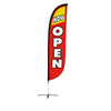 Image of Now Open Feather Flag