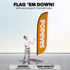 Image of Popeye's Feather Flag