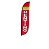 Image of Now Renting Feather Flag