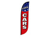 Image of Used Cars Feather Flag with Stars