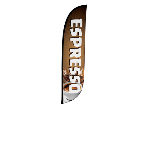 Espresso Feather Flag