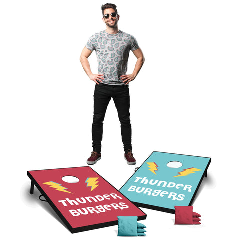 Custom Wood Cornhole Board