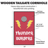 Image of Custom Wood Cornhole Board