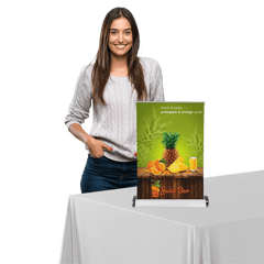 Custom Tabletop Retractable Banner