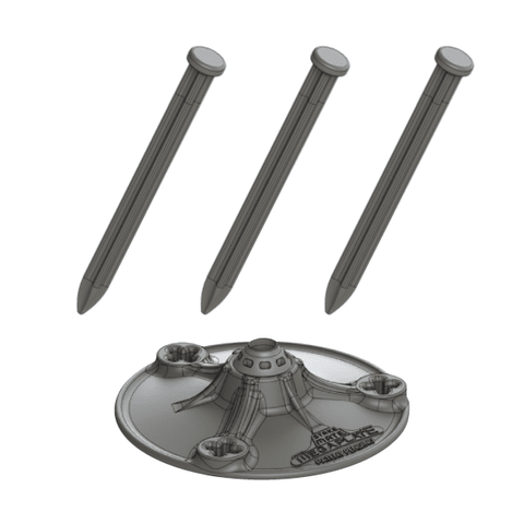 Balloon Megaplate Ground Stake Plate