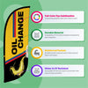 Image of 8ft Oil Change Feather Flag