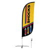 Image of 8ft Shocks Feather Flag