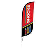 Image of 8ft Shocks Feather Flag