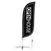 Image of 8ft Open House Feather Flag