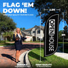 Image of 8ft Open House Feather Flag