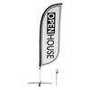 Image of 8ft Open House Feather Flag