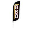 Image of 8ft Vintage BBQ Feather Flag