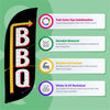 Image of 8ft Vintage BBQ Feather Flag