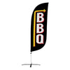 Image of 8ft Vintage BBQ Feather Flag