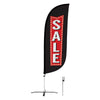 Image of 8ft Vintage Marquee Sale Feather Flag