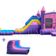 14'H 5in1 Super Combo Princess Marble PLUS (Pool + Stopper) by Happy Jump