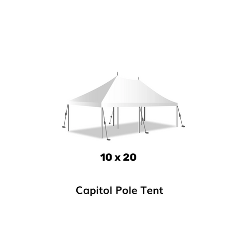 10x20 Pole Tent