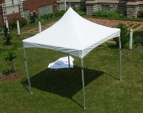 10' x 10' Premium High Peak Tent, White