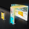 Image of Backlit Trade Show Booth SEG Archway & Partition