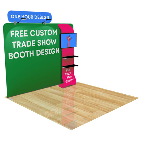 10x10 Trade Show Booth