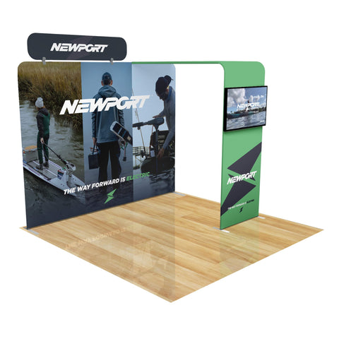 Trade Show Display with Archway