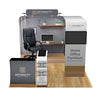 Image of 10x10 Trade Show Booth with Archway & Media Stand