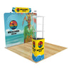 Image of Trade Show Display with Triangle Shelving