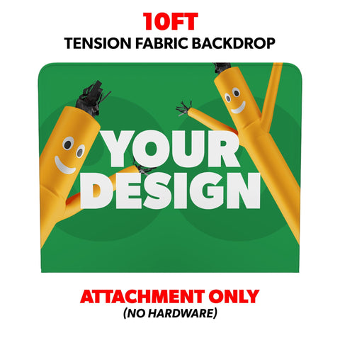 Custom 10ft Trade Show Display with Table Cover