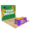 Image of Custom 10ft Trade Show Display with Table Cover