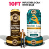Image of Custom Giant Inflatable Can w/ Base