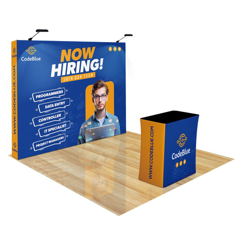 Straight Pop Up Trade Show Display