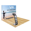 Image of Straight Pop Up Trade Show Display with Media Stand
