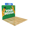 Image of Custom 10ft Trade Show Booth with Media Stand
