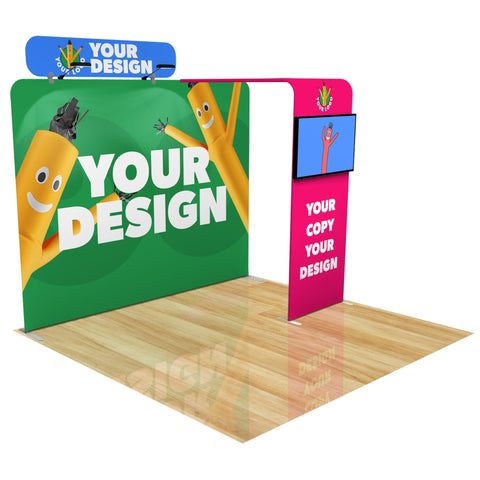 Custom 10ft Trade Show Display with Archway