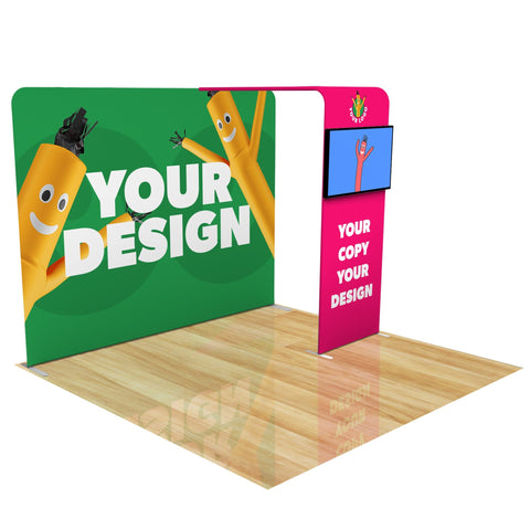 Custom 10ft Trade Show Display with Archway
