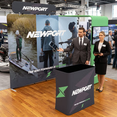 Custom 10ft Trade Show Display with Archway