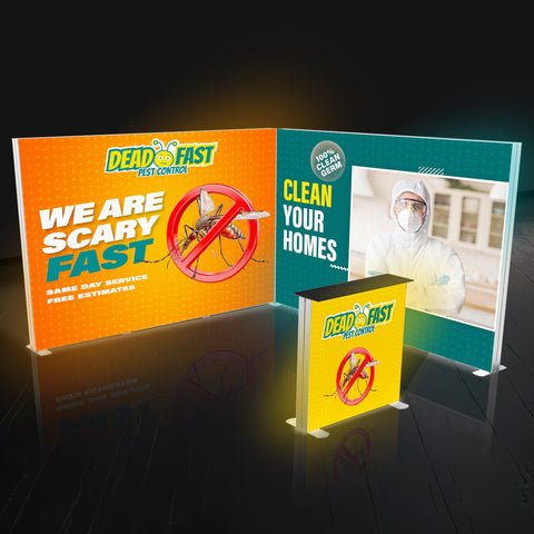 Backlit Trade Show Booth SEG Corner