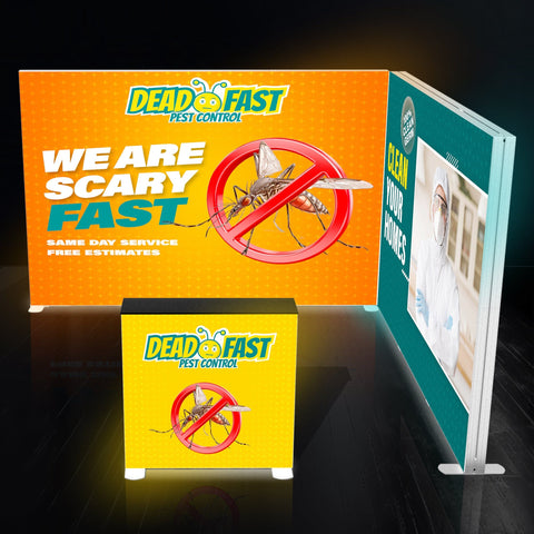 Backlit Trade Show Booth SEG Corner