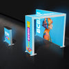 Image of Backlit Trade Show Booth with Archway