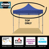 Image of 10' x 10' Oxford 40mm Speedy Tent Top - Blue