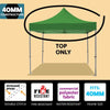 Image of 10' x 10' Oxford 40mm Speedy Tent Top - Green