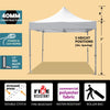 Image of 10' x 10' 40mm Speedy Pop-up Party Tent - White