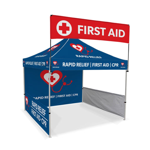 Custom Canopy Tent w/ Billboard Banner