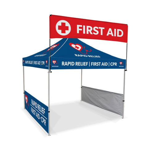 Custom Canopy Tent w/ Billboard Banner