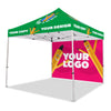 Image of 10x10 Custom Canopy Tent w/ Back Wall