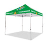 Image of 10x10 Custom Canopy Tent w/ Back Wall