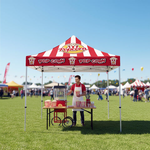 10x10 Custom Canopy Tent